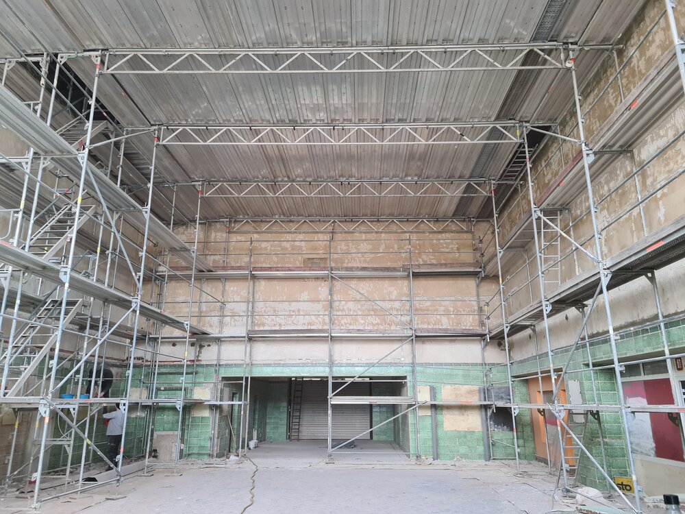 Der Flöhaer Bahnhof am 07.01.2025 im Inneren. Foto: Stadtverwaltung Flöha/ André Stefan