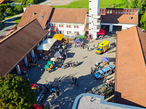 Das Flöhaer Feuerwehrfest war gut besucht. Foto: Stadtverwaltung Flöha/ Erik Frank Hoffmann